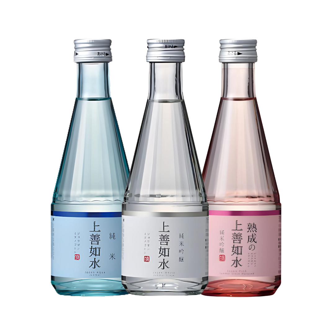 Shirataki” Jozen Mizunogotoshi Tasting Set – Tokyo Mart Sake