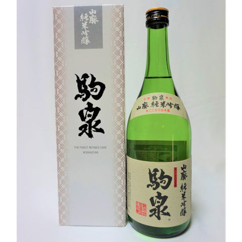 Buy Morita Shoube Komaizumi Yamahai Junmai Ginjo 720ml | Tokyo Mart Sake Online
