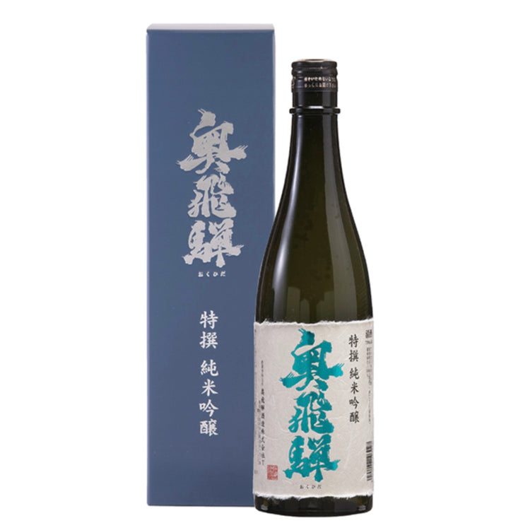 “Okuhida Shuzo” Tokusen Junmai Ginjo Okuhida Keshobako (16%) 720ml