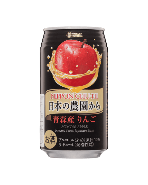 "Takara" Chu-Hi Yamanashi-San Ringo (Apple) 4.0% 350ml x  24 [9.4kg]