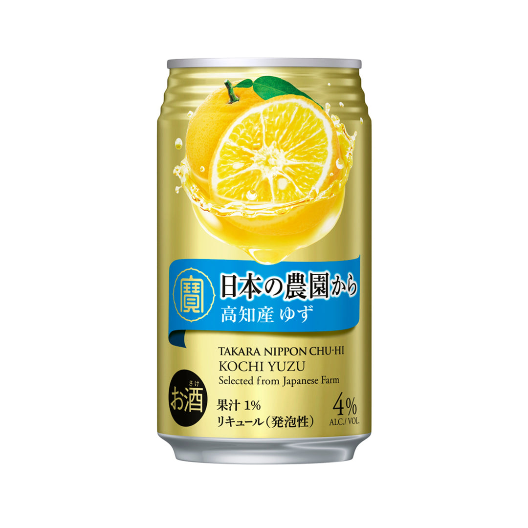 "Takara" Chu-Hi Yamanashi-San Yuzu 4.0% 350ml x 24 [9.4kg]