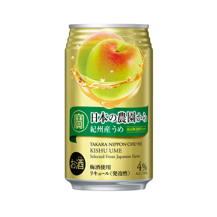 "Takara" Chu-Hi Yamanashi-San Ume ( Plum ) 4.0% 350ml x 24 [9.4kg]