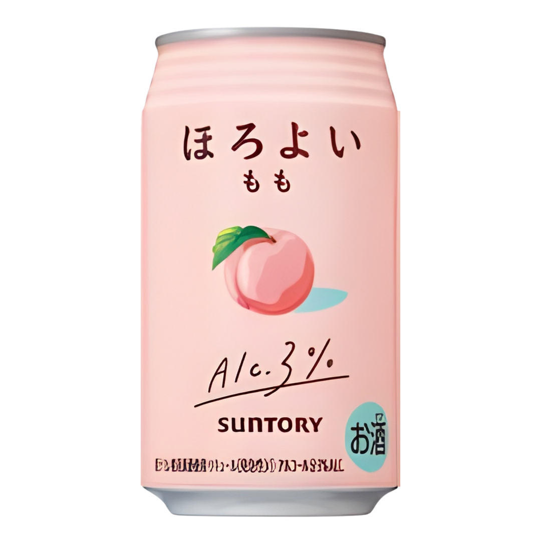 “Suntory” Horoyoi Peach 350ml (3%)
