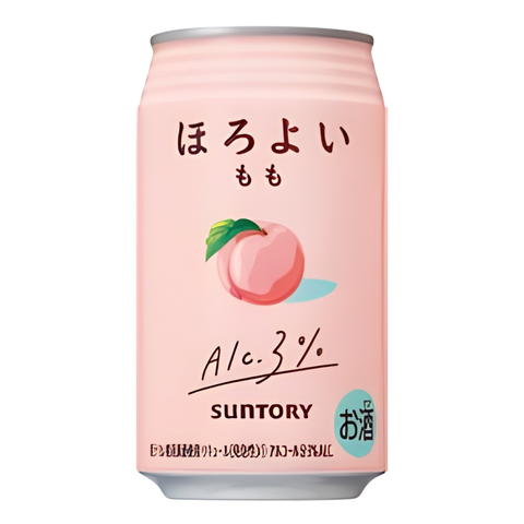 “Suntory” Horoyoi Peach 350ml (3%)