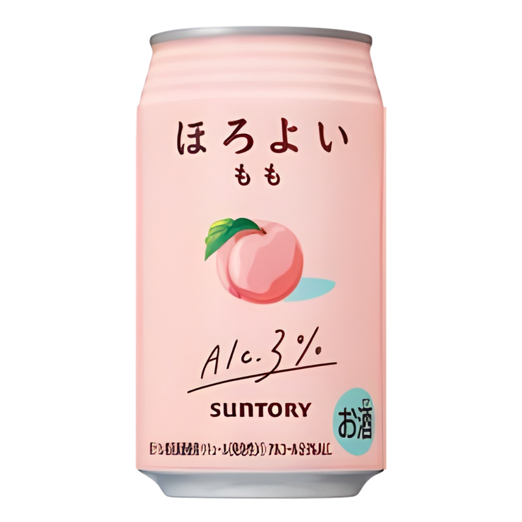“Suntory” Horoyoi Peach 350ml (3%)