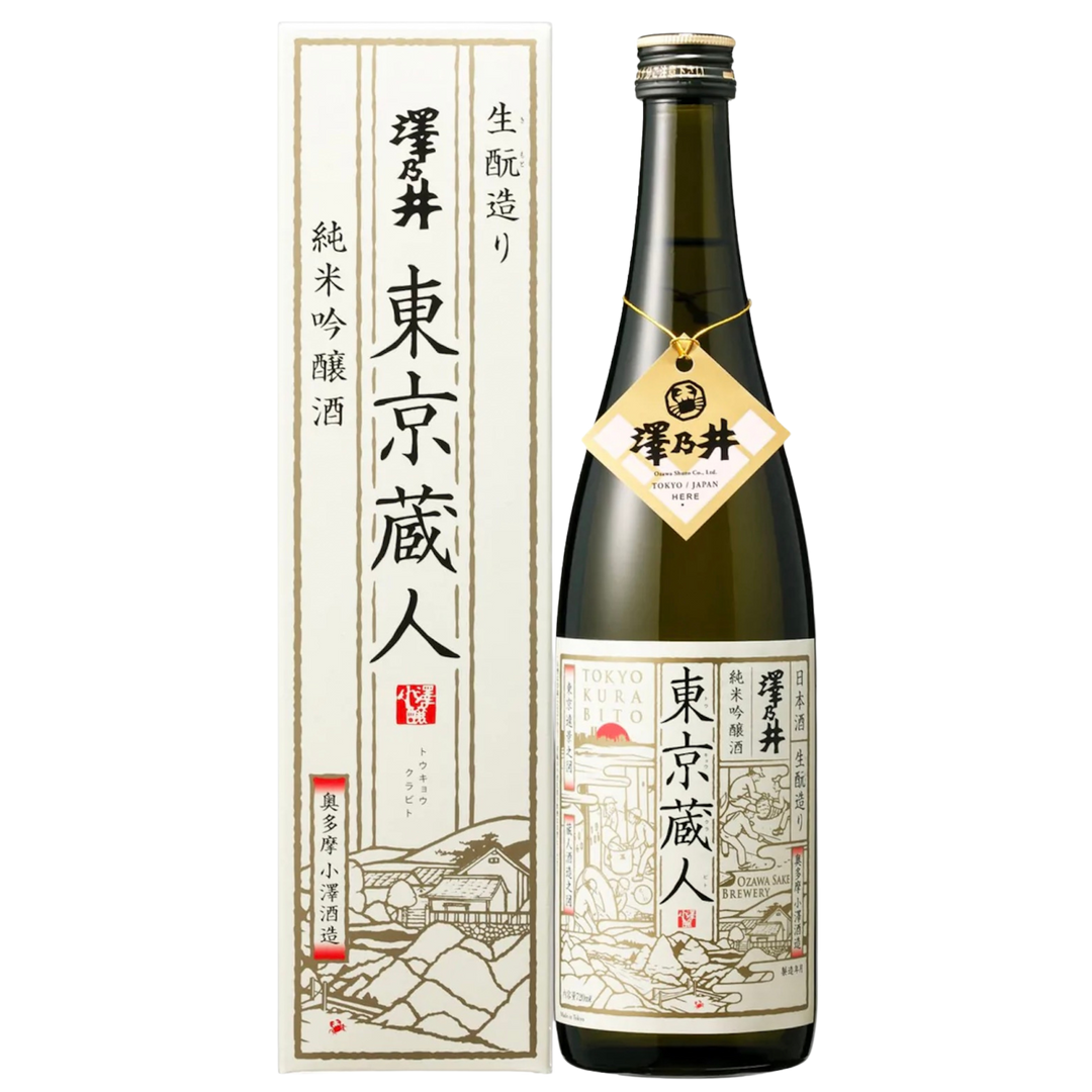 Ozawa Shuzo Sawanoi Tokyo Kurabito Kimoto Junmai Ginjo 720ml