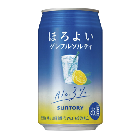 “Suntory” Horoyoi Gurefuru Salty 350ml (3%)