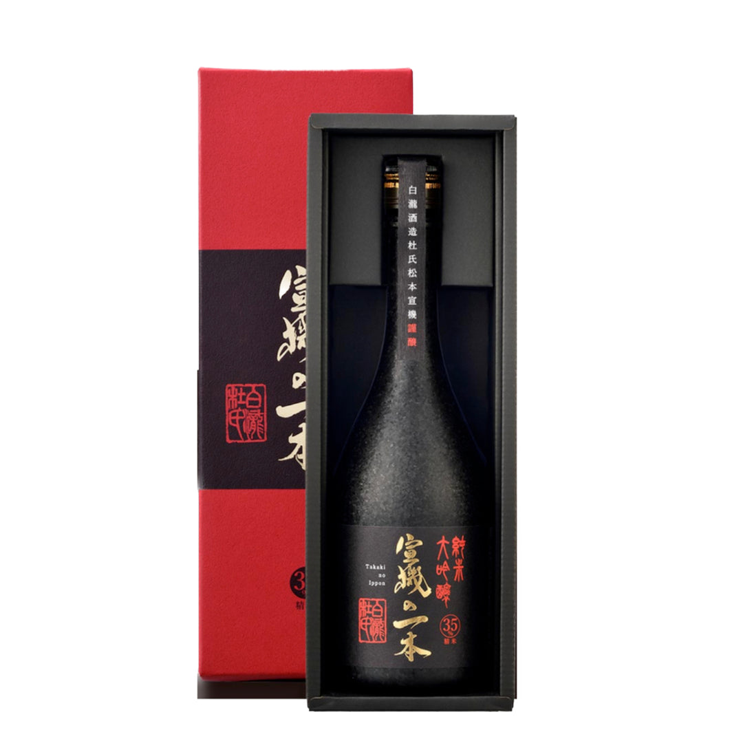 “Shirataki” Takaki no Ippon Junmai Daiginjo (15-15.9%) 720ml