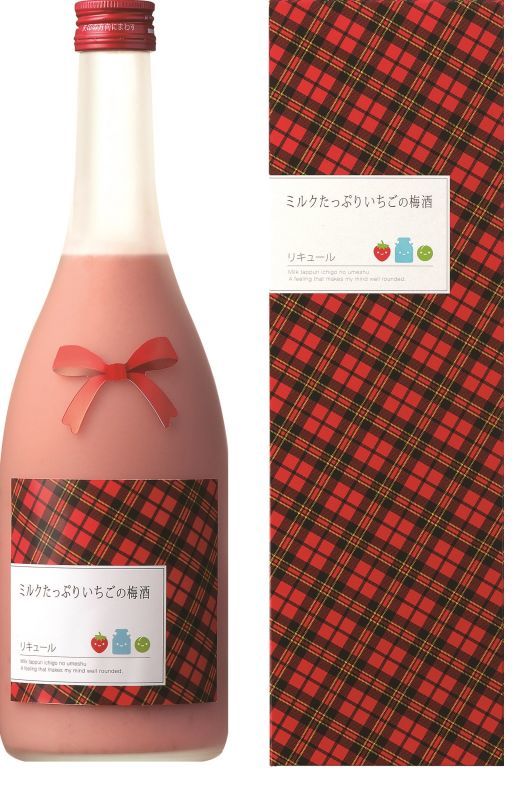 Kenjou Milk Tappuri Ichigo no Umeshu 720ml