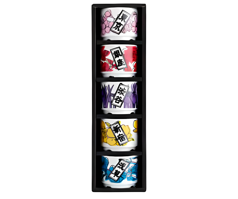 Tokyo Sakazuki Sake Cup Set of 5