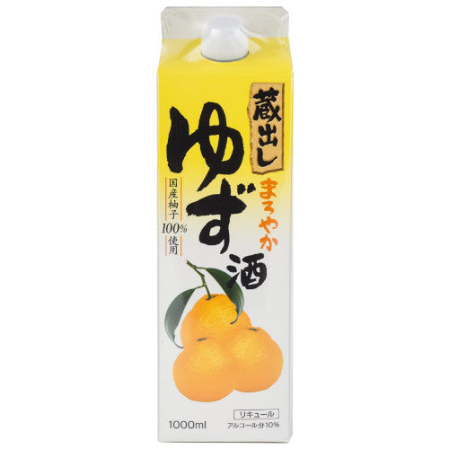 Kuradashi Maroyaka Yuzu Shu Liqueur 1000ml | Tokyo Mart