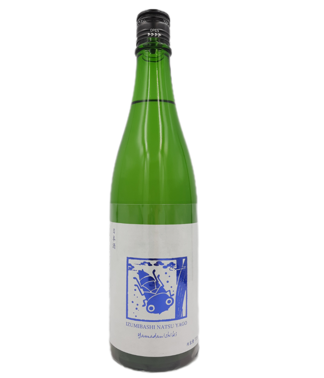 Izumibashi Natsu Yago Blue Yamada Nishiki Junmai Nama Genshu (18%) 720ml