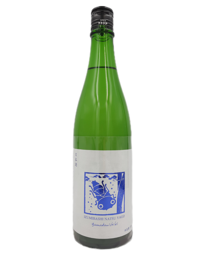 Izumibashi Natsu Yago Blue Yamada Nishiki Junmai Nama Genshu (18%) 720ml