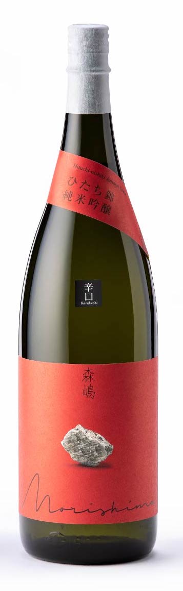 "Morishima Shuzo" Hitachinishiki Karakuchi Junmai Ginjo Binkan Hiire 1800ml