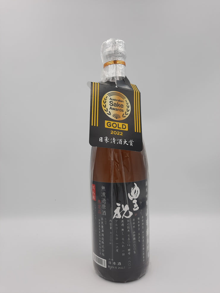 Toyosawa Shuzo Junmai Ginjoshu Hoshuku Muroka Genshu (17%) 720ml