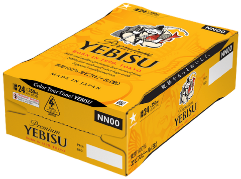 Yebisu Beer 350ml x 24 (Case) [8.4kg]